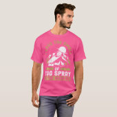 T-shirt De Retour J'Aime L'Odeur De Bug Spray Le Matin (Devant entier)