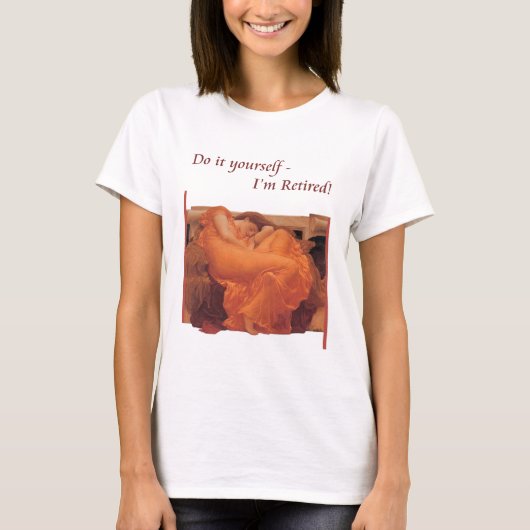 T-shirt de retraite (Devant)