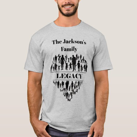 T-shirt de réunion familiale (Devant)