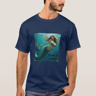T-shirt de rêve de sirène pour hommes