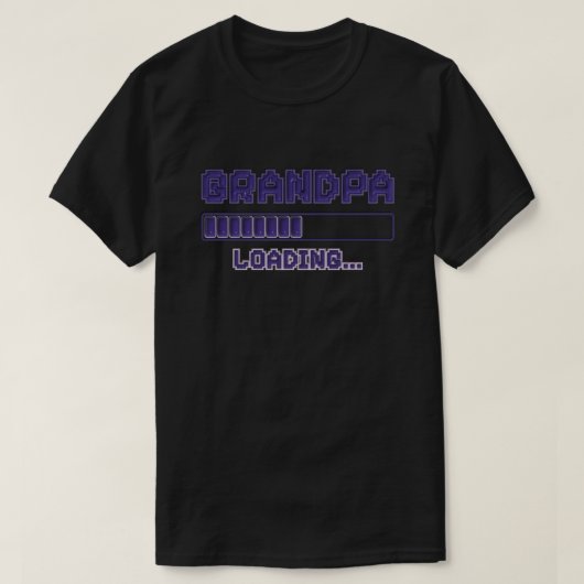 T-shirt de révélation de grossesse pour papi en ch (Design devant)