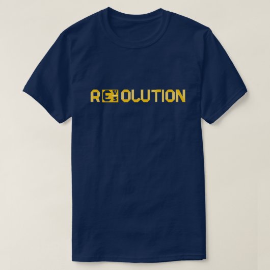 T-shirt de révolution (Design devant)