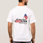 T-shirt de révolution de Ron Paul (Dos)