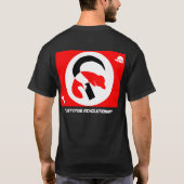 T-shirt de révolutionnaire d'ornithorynque (Dos)
