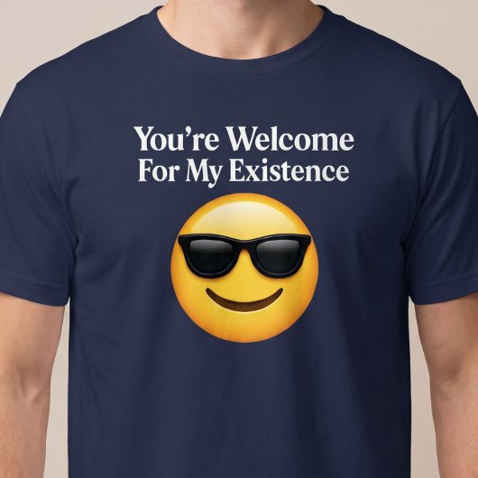 T-shirt De rien pour mon existence