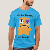 T-shirt de robot d'Amazone (Devant)