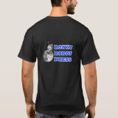 T-shirt de robot de Ronin de messager (Dos)