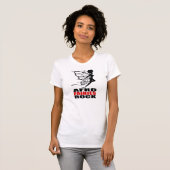 T-shirt de roche de fées d'Afro (Devant entier)