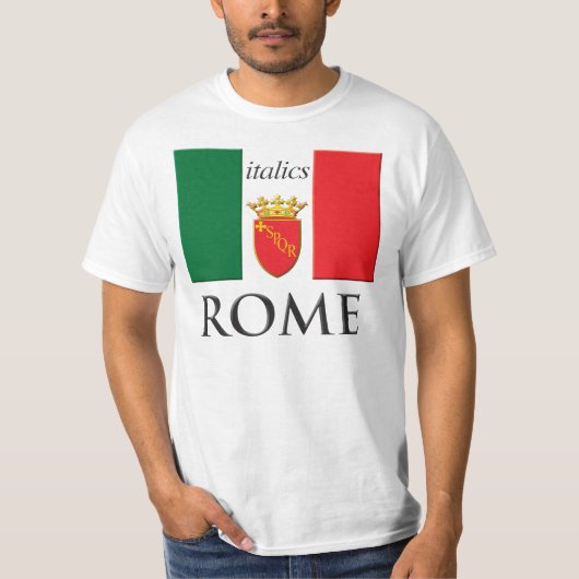 T-shirt de Rome Italie (Devant)