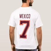 T-shirt de Ron Mexique Jersey (Dos)