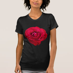 T-shirt de rose rouge