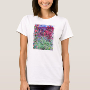 T-shirt de roses de Monet