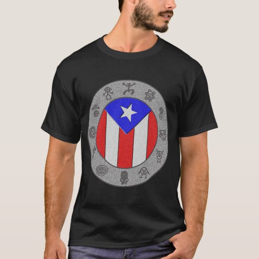 T-shirt de roue de Taino (Devant)