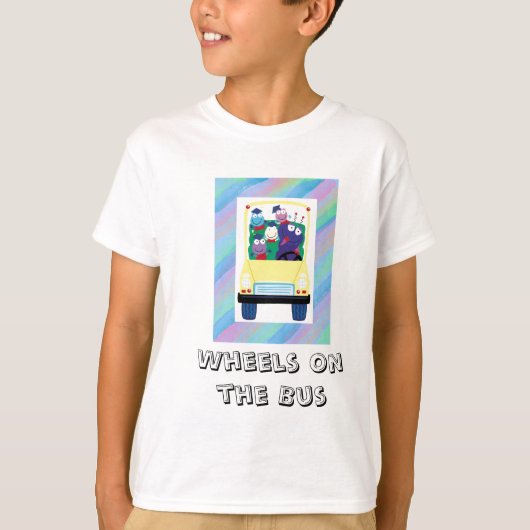 T-shirt de Roue-sur-le-Autobus (Devant)