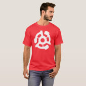 T-shirt de rouge de 45 t/mn (Devant entier)