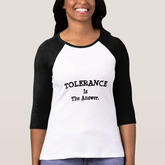 T-shirt de S de FEMMES de TOLÉRANCE ' (Devant)