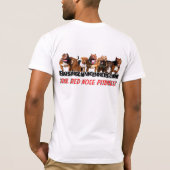 T-SHIRT DE S XXL PITBULL D'HOMMES ', RCK PITBULLS (Dos)