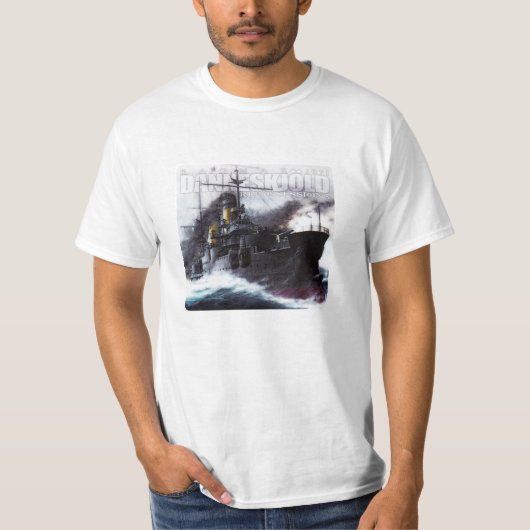 T-shirt de saisies immobilières de Danneskjold (Devant)