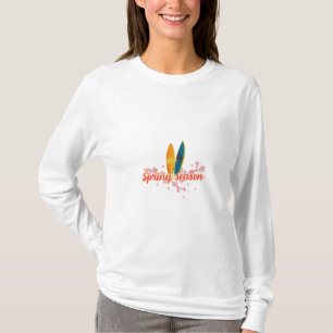 T-shirt de saison printanière/couleurs printanière