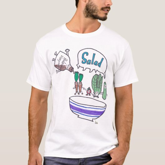 T-shirt de salade (Devant)