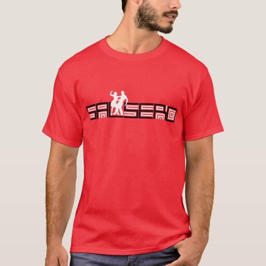 T-shirt de SALSERO avec des couples de danse (Devant)