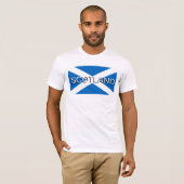 T-shirt de Saltire (Ecosse) (Devant entier)