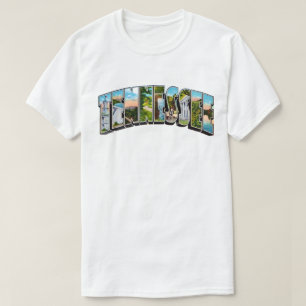 T-shirt de salutation vintage du Tennessee