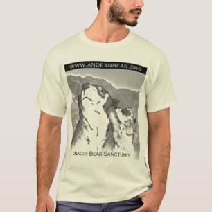 T-shirt de sanctuaire d'ours d'Iznachi - lumière
