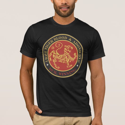 T-shirt de SANG de TIGRE (Devant)