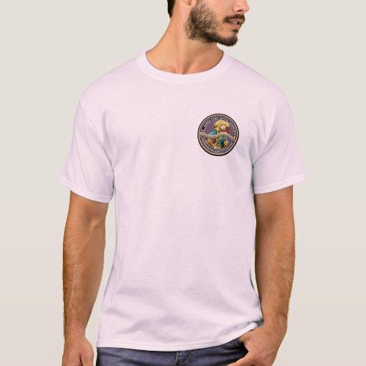 T-shirt de Santa Cruz Guitar Company - logo de (Devant)