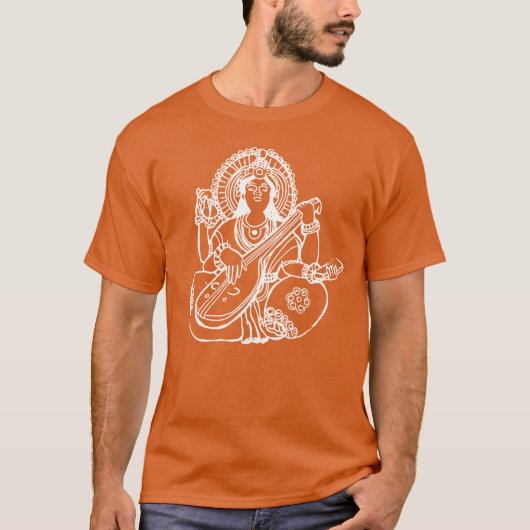 T-shirt de Saraswati (Devant)