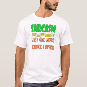 T-shirt de sarcasme d'enfants