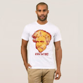 T-shirt de "satire de vivats " de Mark Twain (Devant entier)