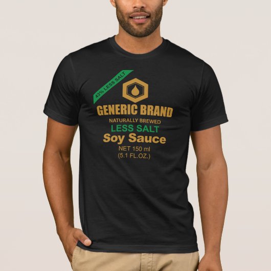 T-shirt de sauce de soja (Devant)
