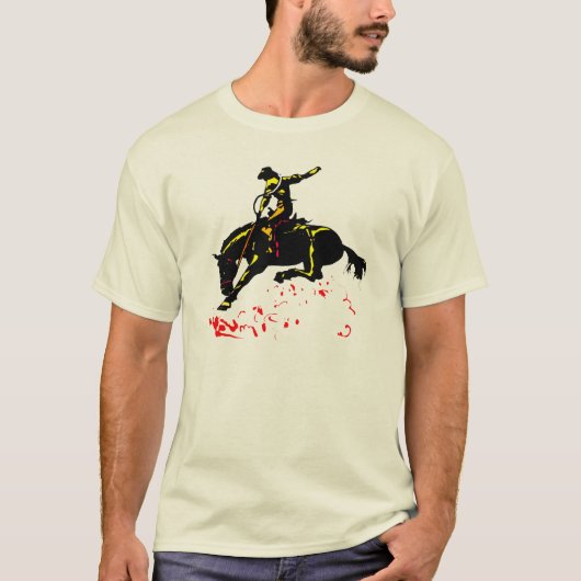 T-shirt de saut de mâle (Devant)