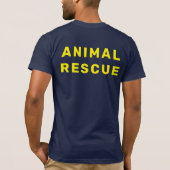 T-shirt de sauvetage animal (Dos)