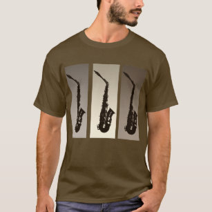 T-shirt de saxophone