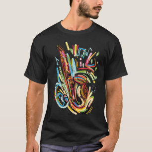 T-SHIRT DE SAXOPHONE