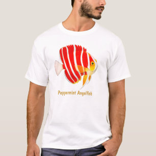 T-shirt de scalaire de menthe poivrée de récif