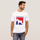 T-shirt de Schnauzer standard de ligue (Devant entier)