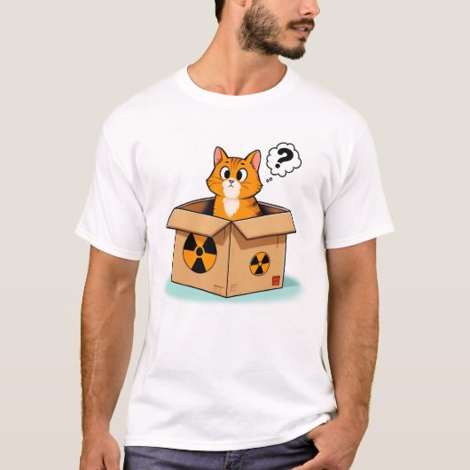 T-shirt de Schrodinger (Devant)