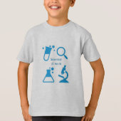 T-shirt de scientifique (Devant)