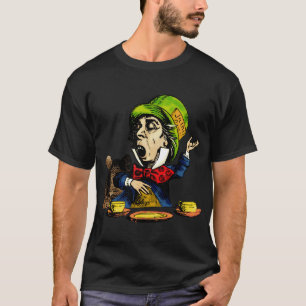 T-shirt De scintillement de poème dos dessus