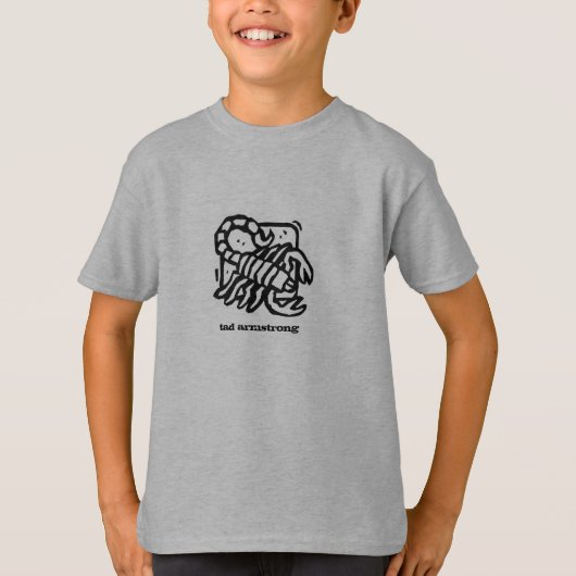 T-shirt de scorpion d'enfants (Devant)