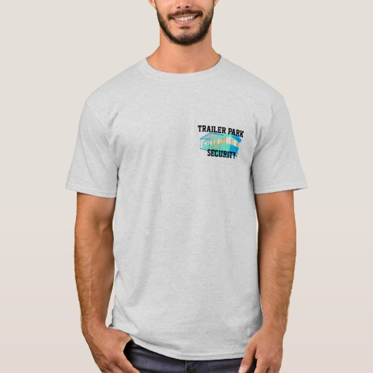 T-shirt de sécurité de terrain de caravaning (Devant)