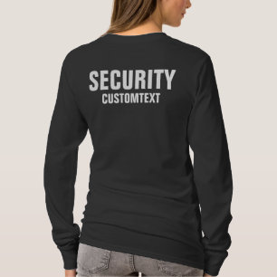 T-shirt de sécurité double face avant et dos pour