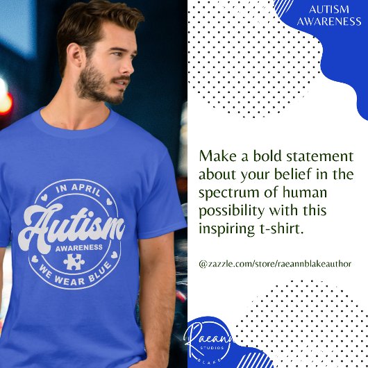 T-shirt de sensibilisation à l'autisme