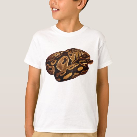 T-shirt de serpent de T-shirt de python de boule (Devant)