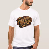 T-shirt de serpent de T-shirt de python de boule (Devant)