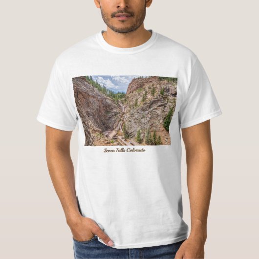 T-shirt de Seven Falls Colorado (Devant)